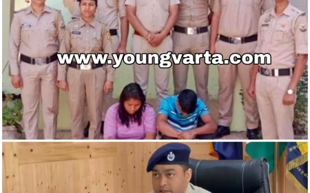 अफीम की खेप के साथ नेपाली मूल की महिला और पुरुष तस्कर गिरफ्तार , जांच में जुटी पुलिस