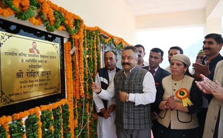 शिक्षा मंत्री ने चौपाल विस क्षेत्र में किए 1 करोड़ के लोकार्पण एवं शिलान्यास