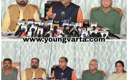 अपने मंत्रियों पर लगाम लगाएं मुख्यमंत्री , भारत के बजाय पाकिस्तान के पाले में खड़े हैं कांग्रेस के नेता : जयराम ठाकुर