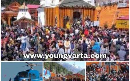 अद्भुत : हेलीकॉप्टर से पुष्प वर्षा के साथ चारधाम यात्रा का श्रीगणेश , हर-हर गंगे के जयकारों से गूंजे गंगोत्री-यमुनोत्री धाम 