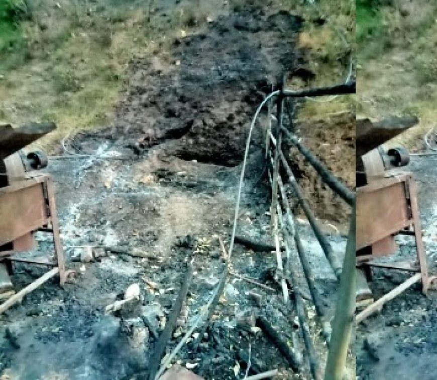 दर्दनाक : दाड़ो देवरिया पंचायत के  बरियूडी गांव में झुग्गी में ग लगने से 85 वर्षीय नेपाली मूल के बुजुर्ग की मौत 
