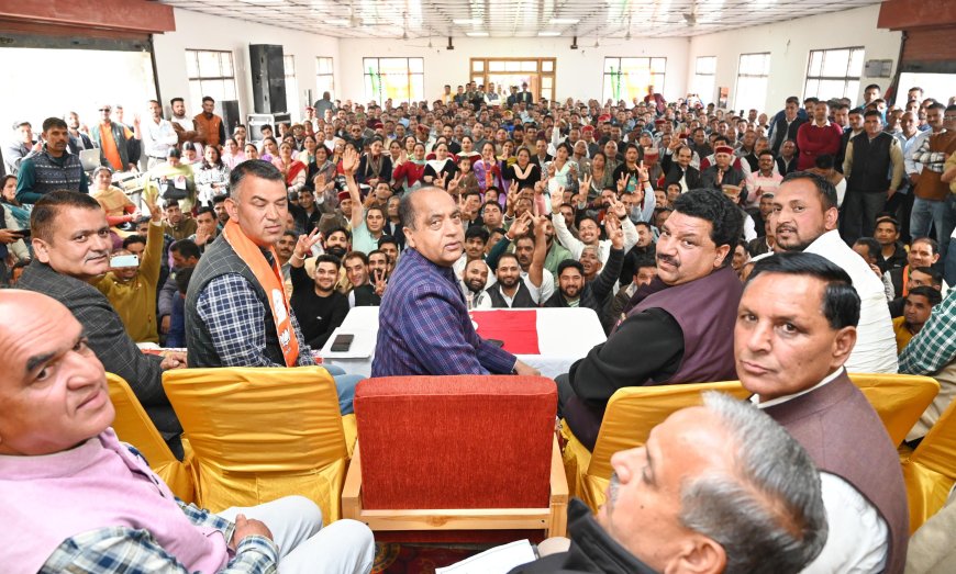 नेशनल हेराल्ड अखबार की हिमाचल में नहीं आती एक भी कॉपी और ढाई करोड़ का विज्ञापन देती है सुक्खू सरकार : जयराम ठाकुर