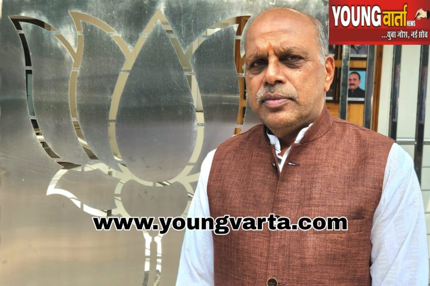 भाजपा सांसद के खिलाफ बयान बाजी करने से पूर्व अपने गिरेबान में झांके विधायक अजय सोलंकी : राकेश गर्ग 