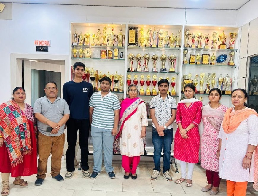 दून वैली स्कूल के तीन छात्रों की जेईई मेन्स परीक्षा में उत्कृष्ट प्रदर्शन