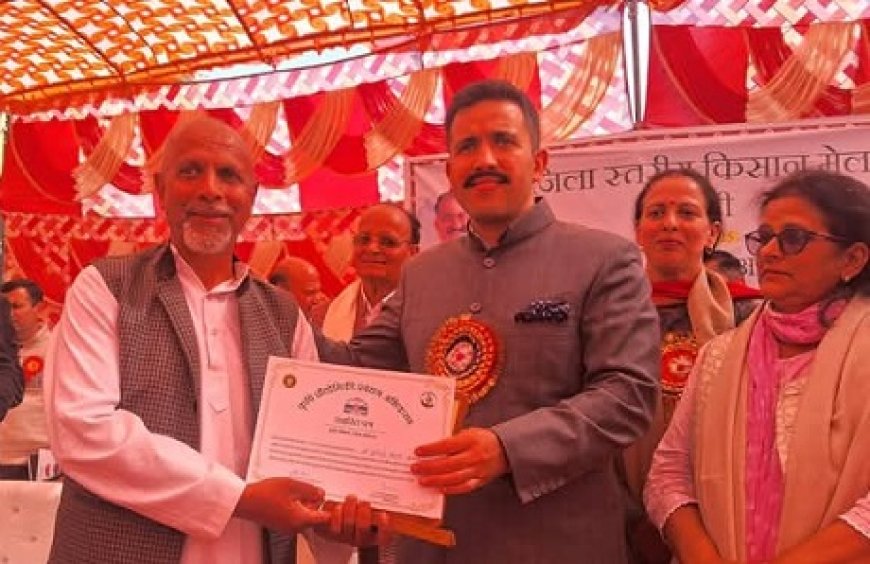 प्राकृतिक खेती से आत्मनिर्भर बने शिमला के डीडी कश्यप,सेवानिवृत्ति के बाद उगाई 116 किस्म की खाद्य फसलें