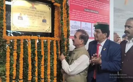 सीएम सुक्खू ने अटल सुपर स्पेशलिटी संस्थान चमियाना में आंतरिक रोग विभाग का किया शुभारंभ