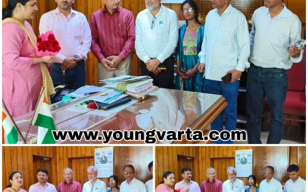 सिरमौर प्रेस क्लब के सदस्यों ने नवनियुक्त डीसी सिरमौर प्रियंका वर्मा से की मुलाकात