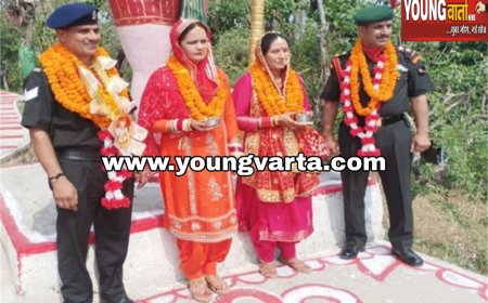 एक ही दिन भारतीय सेना से सेवानिवृत्त हुए दो भाई , हमीरपुर की ग्राम पंचायत बलोह के भरनोट गांव ख़ुशी का जश्न 