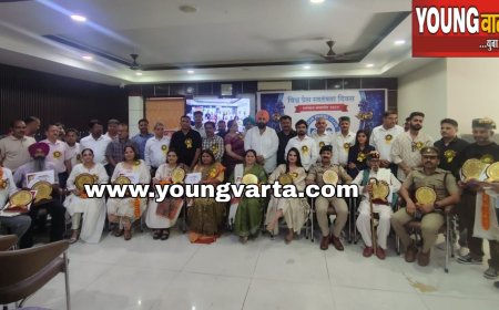 समाज में उत्कृष्ट कार्य करने वालों को मिला सम्मान , दून प्रेस क्लब पांवटा साहिब ने किये पुरस्कृत 