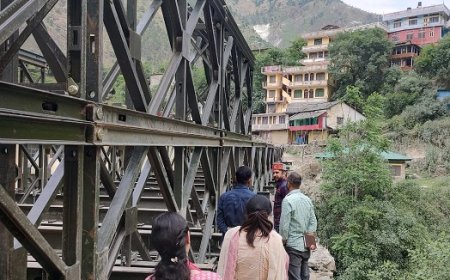 उपायुक्त ने औट और बालीचौकी तहसील का किया औचक निरीक्षण