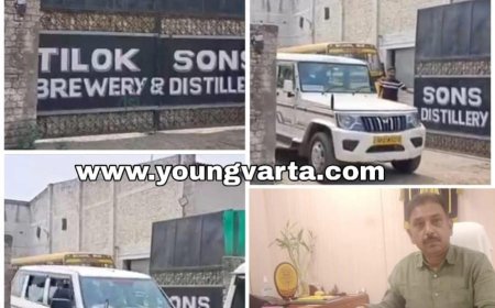 त्रिलोक सन्स ब्रेवरी एंड डिस्टलरी में छापे के दौरान 4600 बल्क लीटर ENA और 25 हजार लीटर से अधिक ब्लेंड : हिमांशु आर पंवार 