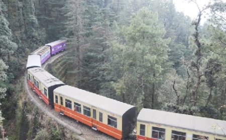 विश्व धरोहर कालका-शिमला रेलवे ट्रैक पर कोरोनाकाल के दौरान बंद पैसेंजर ट्रेन का संचालन फिर से शुरू