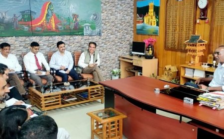 राज्यपाल शिव प्रताप शुक्ल के प्रस्तावित हमीरपुर दौरे को लेकर बैठक आयोजित
