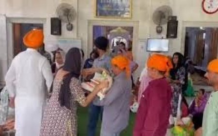 दशमेश रोटी बैंक की सेवा मुहिम जारी,55 जरूरतमंद लोगों को बांटा राशन