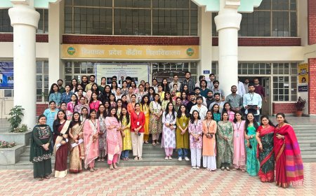 दो दिवसीय राष्ट्रीय कार्यशाला केंद्रीय विवि धर्मशाला में शोधकर्ताओं को बताया वैज्ञानिक अनुसंधान का महत्व