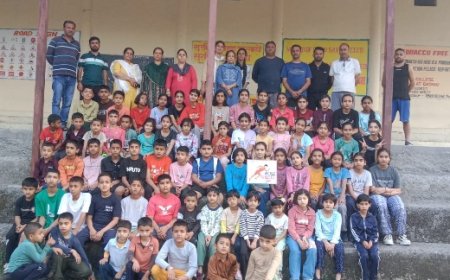 डीएवीएन पब्लिक स्कूल ददाहू में वड्र्र एथलीट दिवस के अवसर पर रेस प्रतियोगिता का आयोजन