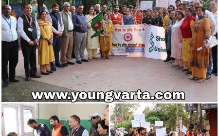 पीड़ित मानवता की सेवा और ज़रूरमंदों की सहायता करना ही रेडक्रॉस का उद्देश्य : मनमोहन शर्मा