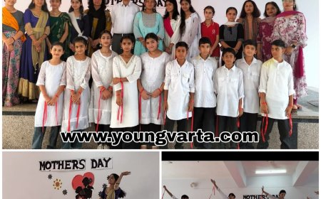 करियर अकैडमी सीनियर सेकेंडरी स्कूल में हर्षोल्लास से मनाया मातृ दिवस , छात्रों की प्रस्तुति ने मोहा मन 