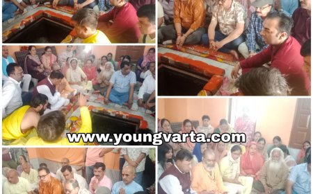 भारतीय सेनाओं की जीत और सुरक्षा के लिए नाहन में हुआ महायज्ञ , भाजपा में प्रदेश अध्यक्ष डॉ. राजीव बिंदल ने लिया हिस्सा