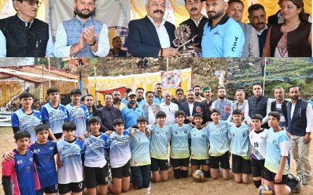 युवाओं के सर्वांगीण विकास में खेलों का सर्वाधिक महत्व : शिक्षा मंत्री