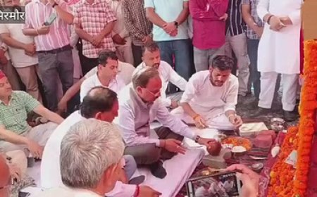 हर्षवर्धन चौहान ने 23 करोड़ से निर्मित होने वाली मानल-कोडगा संपर्क सड़क का किया शिलान्यास