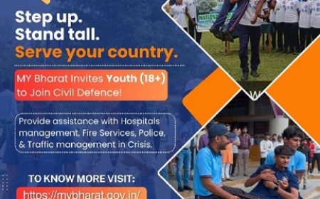 माय भारत अभियान के तहत युवाओं को नागरिक सुरक्षा स्वयंसेवक बनने का आह्वान