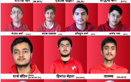 विद्यापीठ के छात्रों ने सीबीएसई बोर्ड परीक्षा में लहराया परचम