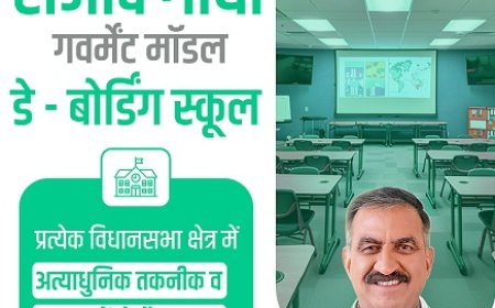 गुणवत्तापूर्ण शिक्षा से आत्मविश्वासी युवाओं की टकसाल बनेंगे राजीव गांधी राजकीय मॉडल डे-बोर्डिंग स्कूल