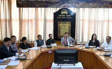 अवैध खनन पर सख्ती से हो कार्यवाही,सभी विभागीय अधिकारी आपस में समन्वय स्थापित कर करें कार्य : डीसी