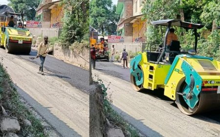 भंगानी बांगरण सड़क को पक्का कराने के लिए किरनेश जंग ने कांग्रेस नेता प्रदीप का जताया आभार  