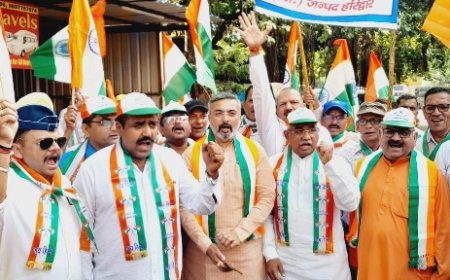 भारतीय जनता पार्टी हरिद्वार द्वारा तिरंगा शौर्य सम्मान यात्रा का आयोजन 