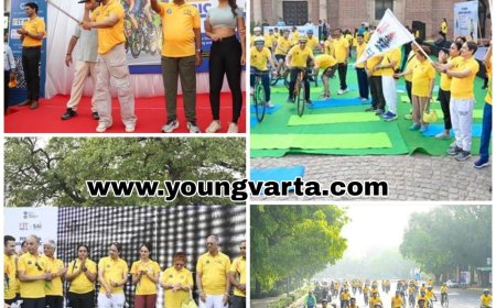 जीएसटी के 8 वर्ष पूरे होने पर फिटनेस और जीएसटी का संडे ऑन साइकिल कार्यक्रम ,  सीबीआईसी ने किया आयोजन 