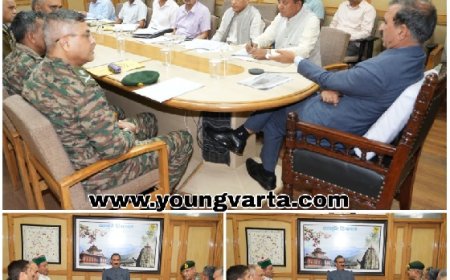 शिमला में मुख्यमंत्री की सेना अधिकारियों के साथ बैठक, 10 जून को शिपकी-ला से सीमा पर्यटन गतिविधियों का करेंगे शुभारंभ