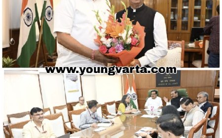 मुख्यमंत्री सुखविंद्र सिंह सुक्खू ने केंद्रीय जल शक्ति मंत्रीसी.आर. पाटिल से की भेंट 