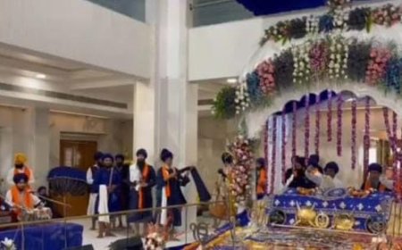 आज के दिन आजाद हुआ था गुरुद्वारा पांवटा साहिब,ऐतिहासिक गुरुद्वारा में मनाया जा रहा शहीदी दिवस