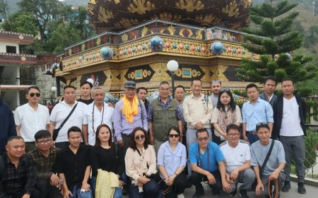 भूटान निर्वाचन आयोग के प्रतिनिधिमंडल ने रिवालसर का किया अध्ययन दौरा