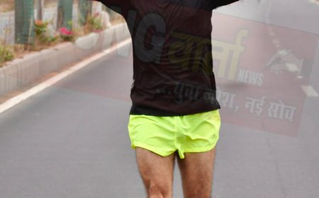 नशे के खिलाफ दौड़ लगाएंगे मैराथन रनर अभय रैना , शूलिनी मंदिर से शाया मंदिर तक 56 किलोमीटर की दूरी करेंगे तय