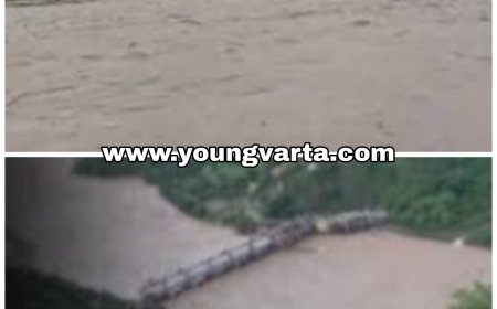 हिमाचल में जमकर बरसे मेघ , गिरि नदी खतरे के निशान से ऊपर , प्रशासन ने खोले जटोन डेम के फ्लड गेट