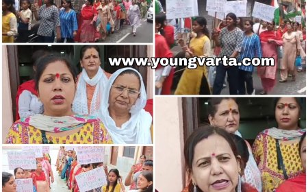 मिशन सिंदूर की सफलता पर सैनिकों के सम्मान में मातृशक्ति ने निकाली शौर्य सम्मान रैली