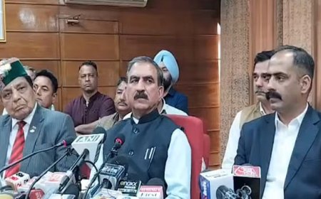 सीएम सुक्खू ने विमल नेगी मामले पर पत्रकार वार्ता में भाजपा पर राजनीति करने का लगाया आरोप