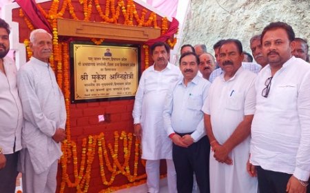 उप मुख्यमंत्री ने नगनोली में 4.46 करोड़ रुपये की लागत से बनने वाले गौ अभयारण्य का किया शिलान्यास