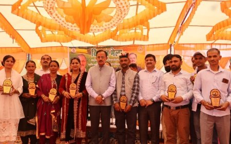 प्रदेश सरकार की योजनाओं से किसान हो रहे समृद्ध : हर्षवर्धन चौहान