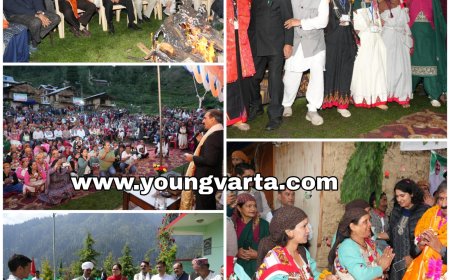 सरकार गांव के द्वार कार्यक्रम के तहत बंजार के शरची पहुंचे मुख्यमंत्री , रात्रि विश्राम कर जानी ग्रामीणों की दिक्क्तें