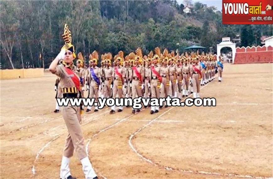 जेल वार्डर प्रशिक्षण के चौथे बैच का दीक्षांत परेड समारोह संपन्न , 12 महिला जवानों सहित 87 जवान पासआऊट