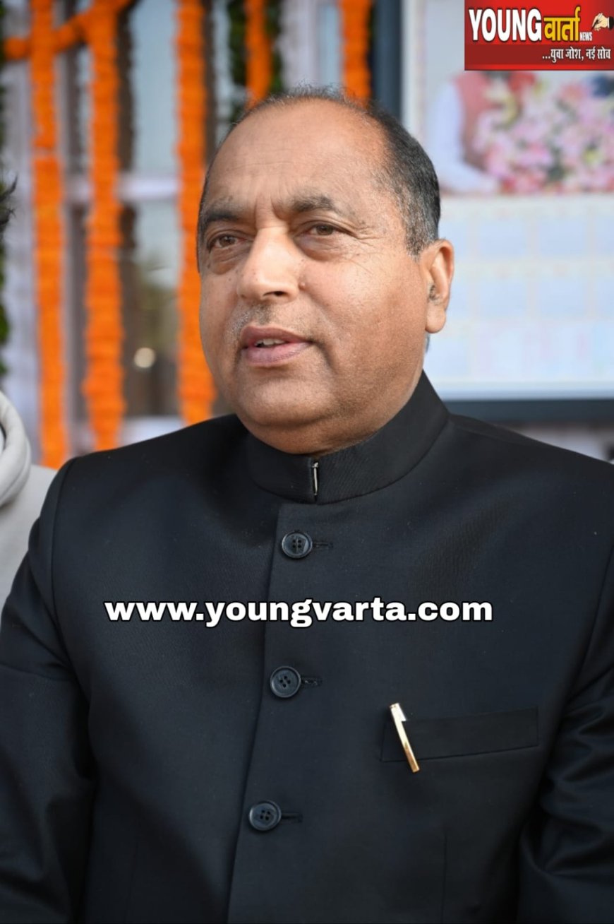 व्यवस्था परिवर्तन में अगर जेई शराब बिकवाएंगे तो उनका काम कौन करेगा : जयराम ठाकुर 