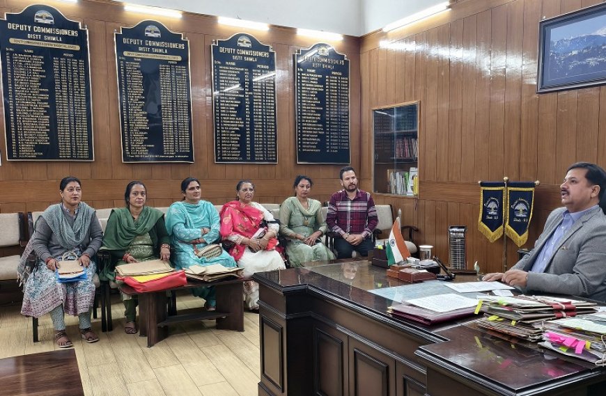 बनार की रस्सी से मजबूत होगा जूट का बैग,क्लस्टर लेवल फेडरेशन खुशाला बना रहे जूट और चीड़ की पत्तियों से उत्पाद