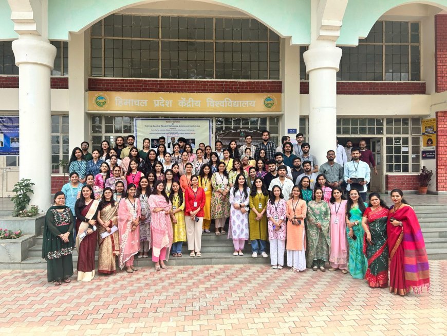 दो दिवसीय राष्ट्रीय कार्यशाला केंद्रीय विवि धर्मशाला में शोधकर्ताओं को बताया वैज्ञानिक अनुसंधान का महत्व
