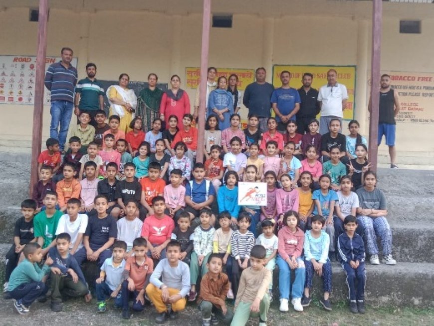 डीएवीएन पब्लिक स्कूल ददाहू में वड्र्र एथलीट दिवस के अवसर पर रेस प्रतियोगिता का आयोजन