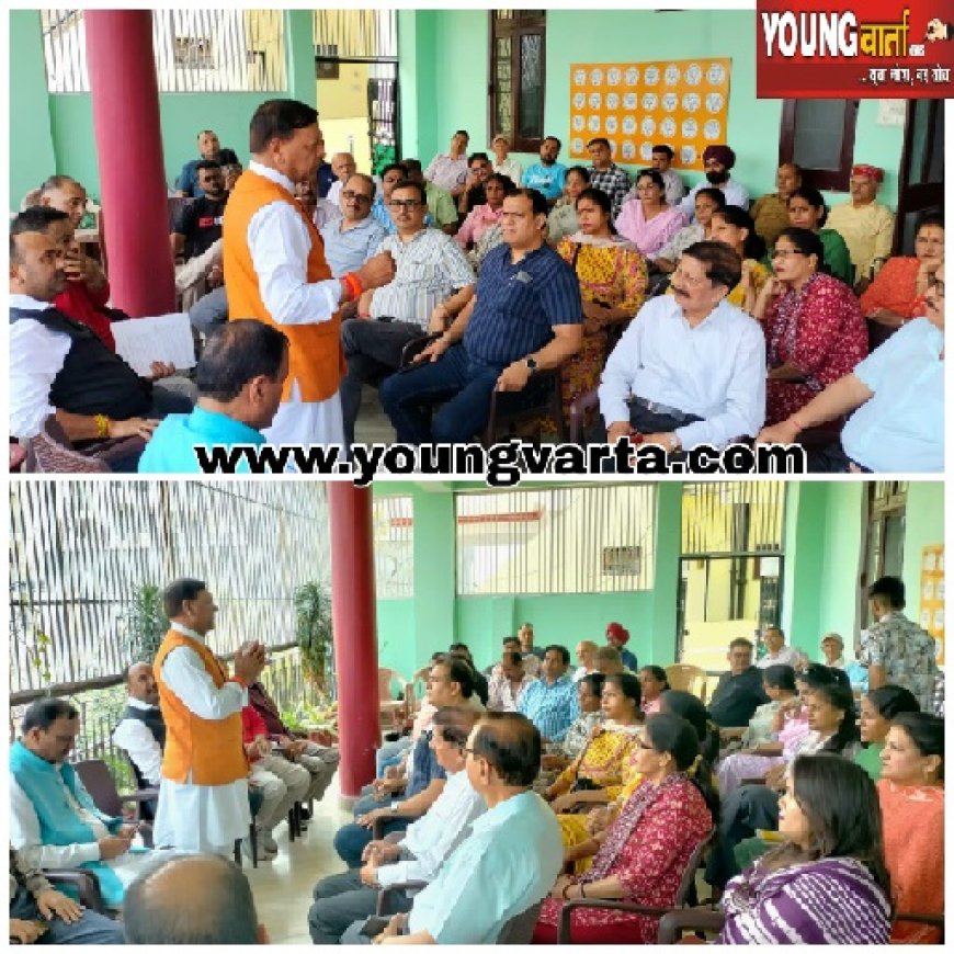 सत्ता में आते ही कांग्रेस ने डीजल पर 7.50 रूपये लीटर टैक्स लगाया : डॉ बिंदल