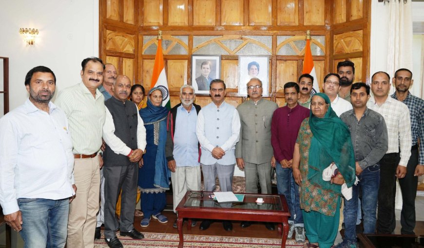 ज़रूरतमंदों को राहत व सहायता प्रदान करने के लिए प्रदेश सरकार प्रतिबद्ध : मुख्यमंत्री